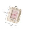 Portable Fabric Pillow Photo Holde Bag Pendant Photo Storage Picture Frames Photo Card Sleeves