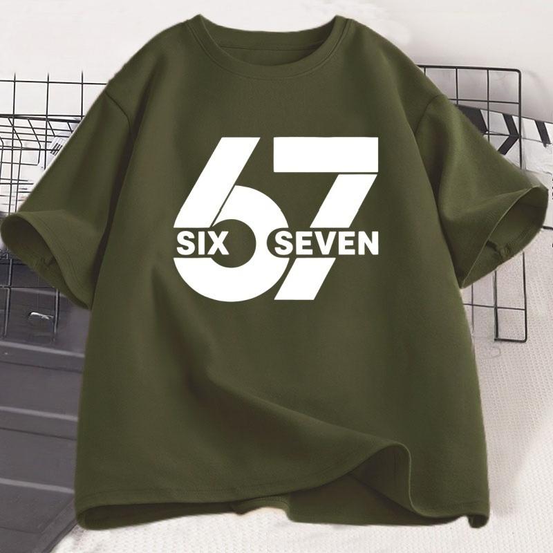 6 7 Funny Halloween Teacher T-shirt Casaul Polyester Short Sleeve Round Neck Tshirt Harajuku Streetwear Women Clothes Loose Tees