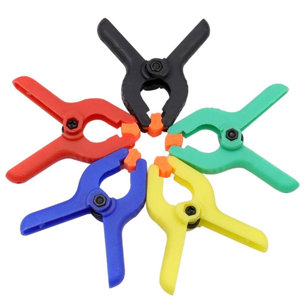 1Pc/10Pcs Plastic Spring Clamp Woodworking Tools Joinery Clips  Woodwork Immobilization Collet