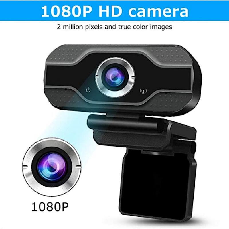 2026 Mini Webcam with HD Microphone Wide Angle USB Computer Camera for Small Room Live Streaming Meetings