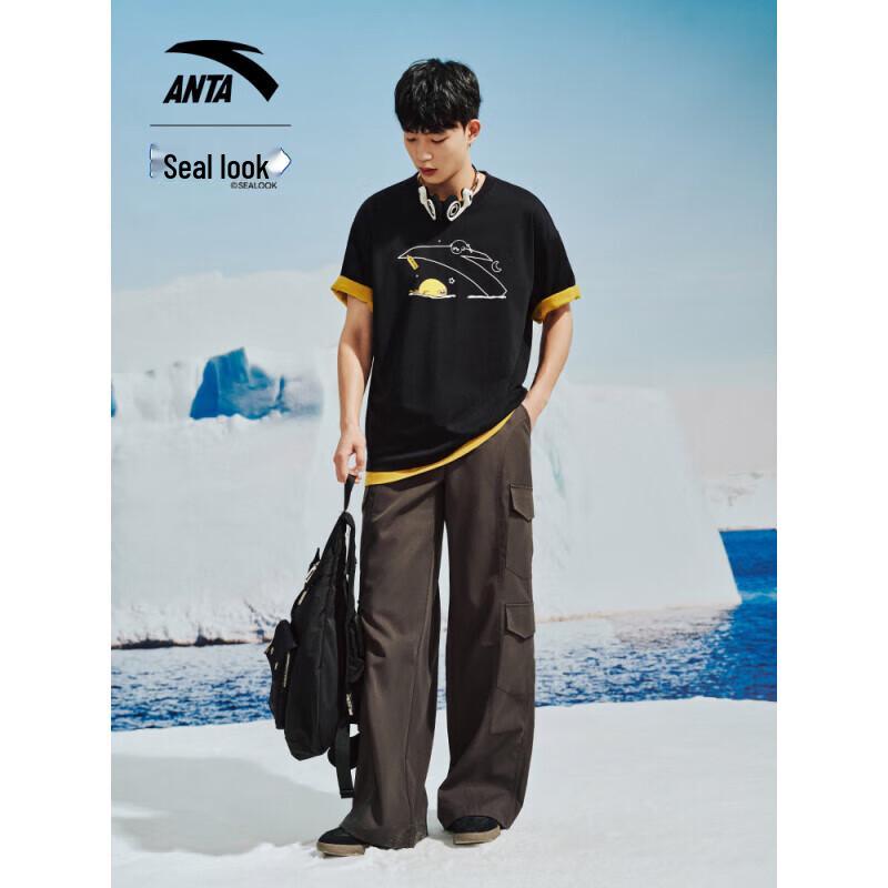 

ANTA Seal Kankan Collaboration SOICEY Cool-Touch Unisex Short-Sleeve T-shirt XL