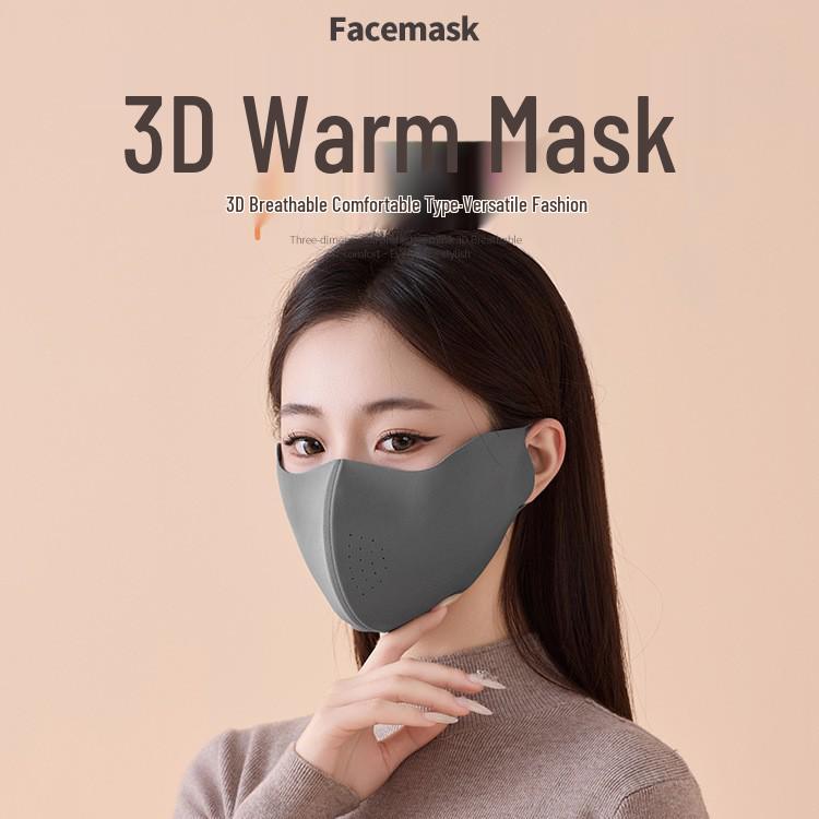 Windproof Eye Corner Mask: 3D Soft Cartilage Support, UV Protection, Breathable, Cold-Proof, Washable - Ideal for Autumn and Winter Outdoors