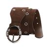 Ceinture de taille Fashion Punk pour Dames avec Boucle en Alliage pour Streetwear et Jupes Courtes