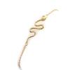 Les Trésors De Lily [K1851] - Gold Plated Bracelet 'Temptation' Gold - 25x8 Mm
