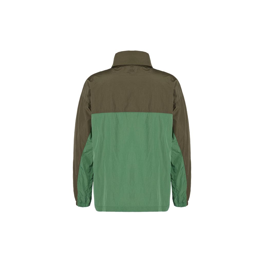 UNIQLO x JW Anderson Color Block Loose Fit Hooded Jacket Men Jackets Dark-Olive 447359-57
