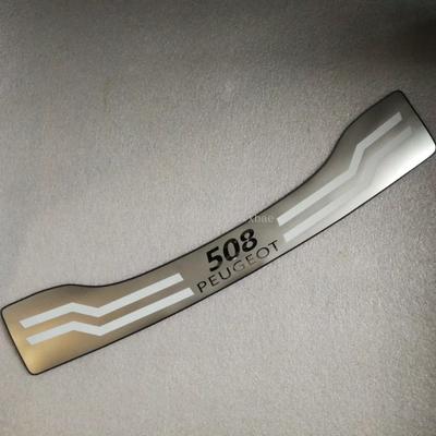 Για Peugeot 508 2011 2012-2019 Προστατευτικό Πίσω Προφυλακτήρα Διακοσμητικό Κάλυμμα Προφυλακτήρα Χώρου Αποσκευών Στυλ Αυτοκινήτου Διακόσμηση Αυτοκινήτου Αξεσουάρ Αυτοκινήτου