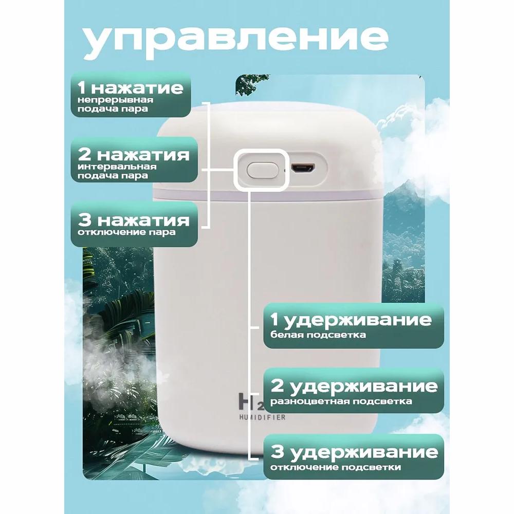 Humidifier for Home, Tabletop, White