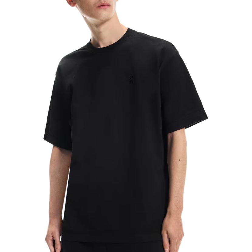 On Loose Fit Round Neck Drop Shoulder Embroidered Short Sleeve T-Shirt Men tops 1MG10710553