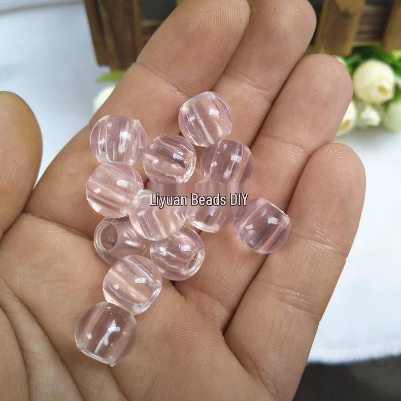 10MM Transparent Acrylic Round Beads for DIY Beaded Bag & Curtain Divider Accessories