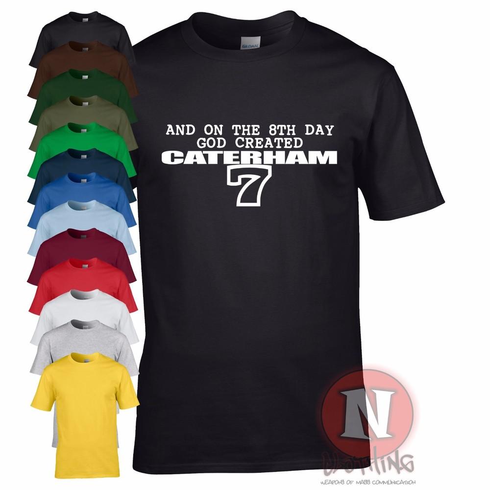 Caterham 7 Camiseta y On The 8th Día Dios Created Chándal Día Británico Coche