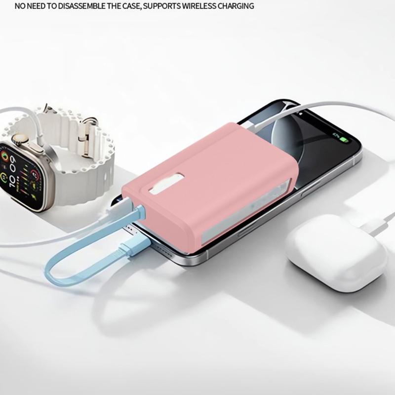 Silicone Protective Cover For CP13 Mobile Power Ensuring Durability Against Scratches Convenient Port Openings