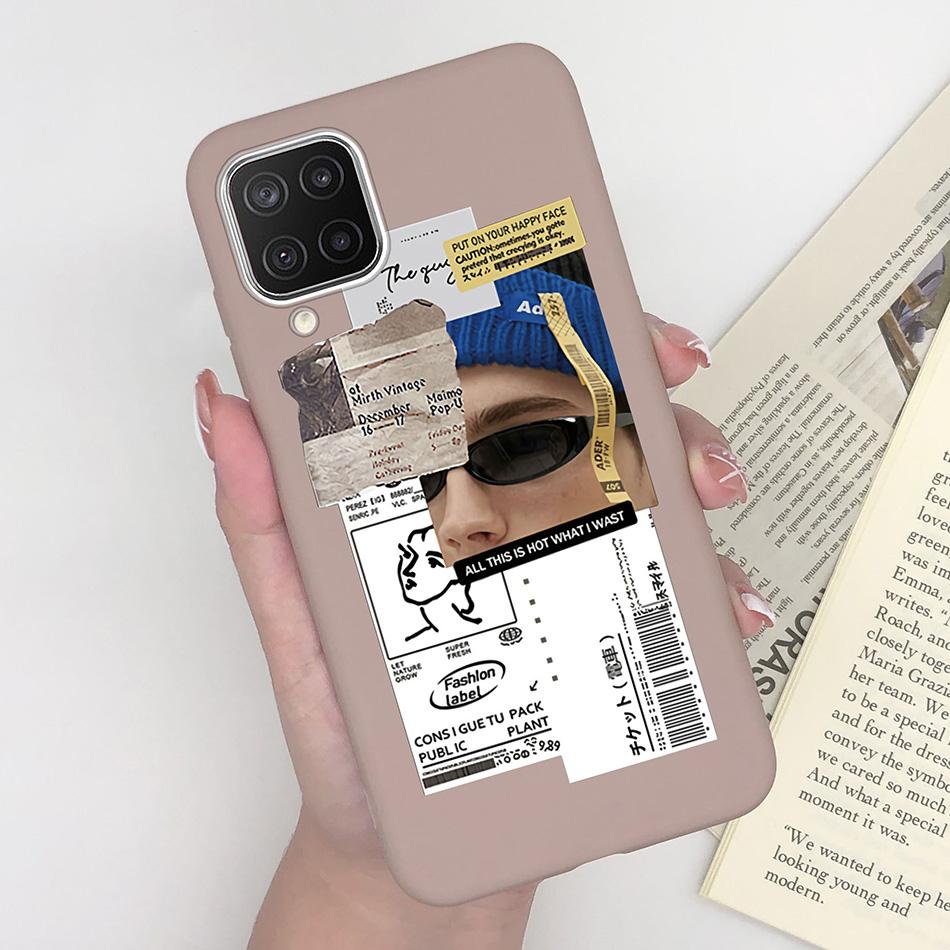 For Samsung Galaxy F22 6.4 inches Case Butterfly Soft Silicon Back Cover For Samsung Galaxy M32 SM-M325FV New Fashion Phone Bags