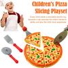 Pizza Party Toy Play Set For Kids Pizza Pie Pretend Play Food Slice And Serve Plastic Kitchen Play Accessories Interactive Game