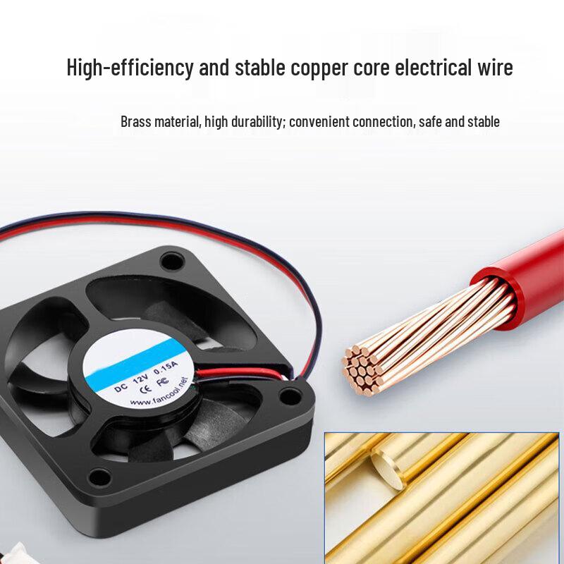 HJUN DC12V PC Cooling Fan
