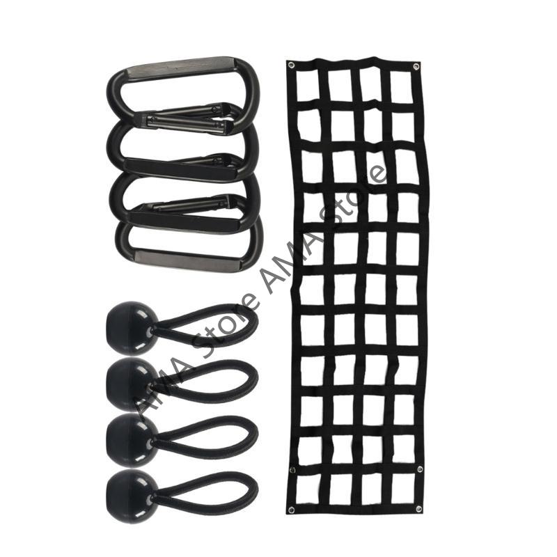 

X7JF Tailgate Net for Pickup Truck Bed Heavy Duty Tailgate Mesh Universal 60x18in CHINA