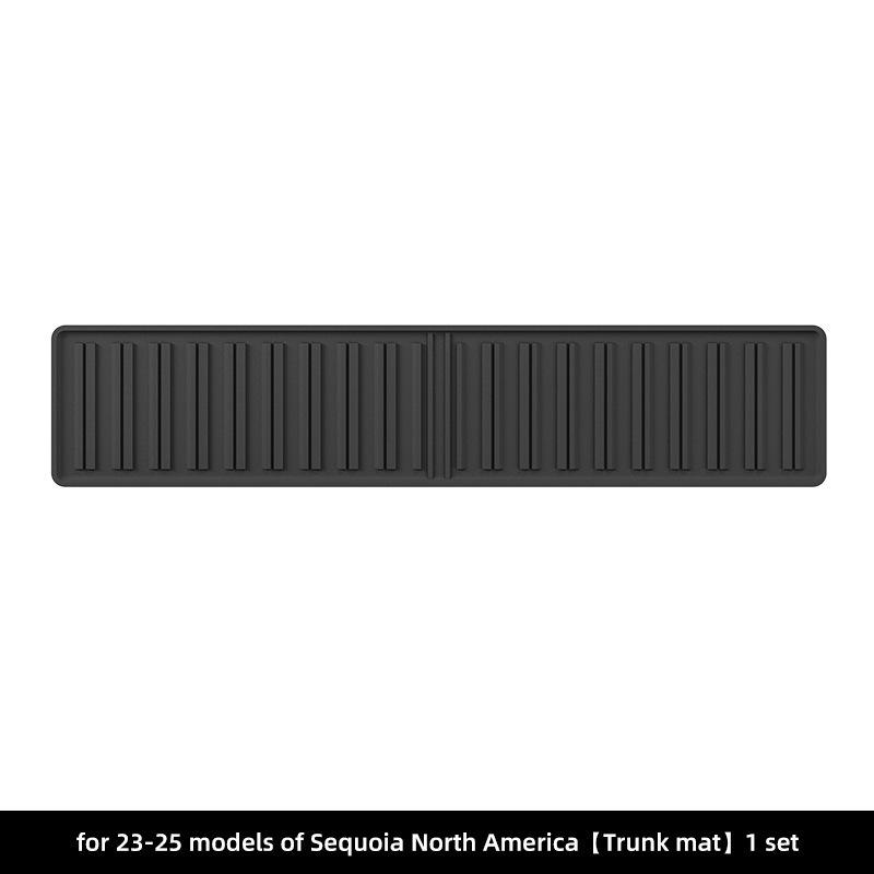 

Подходит для 23-25 Sequoia: Индивидуальные коврики в салон и багажник из ТПЭ