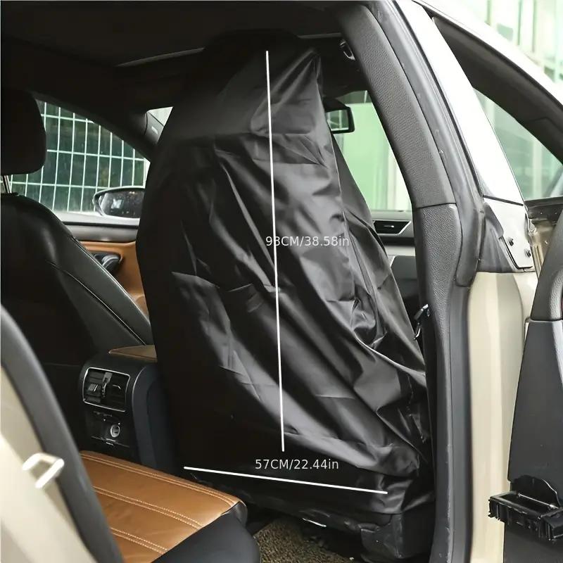 1Pc Universal Black Car Seat Protector Waterproof Antifouling Steering Wheel Cover For Auto Dogs Trunk Boot Mat Dog Supplies