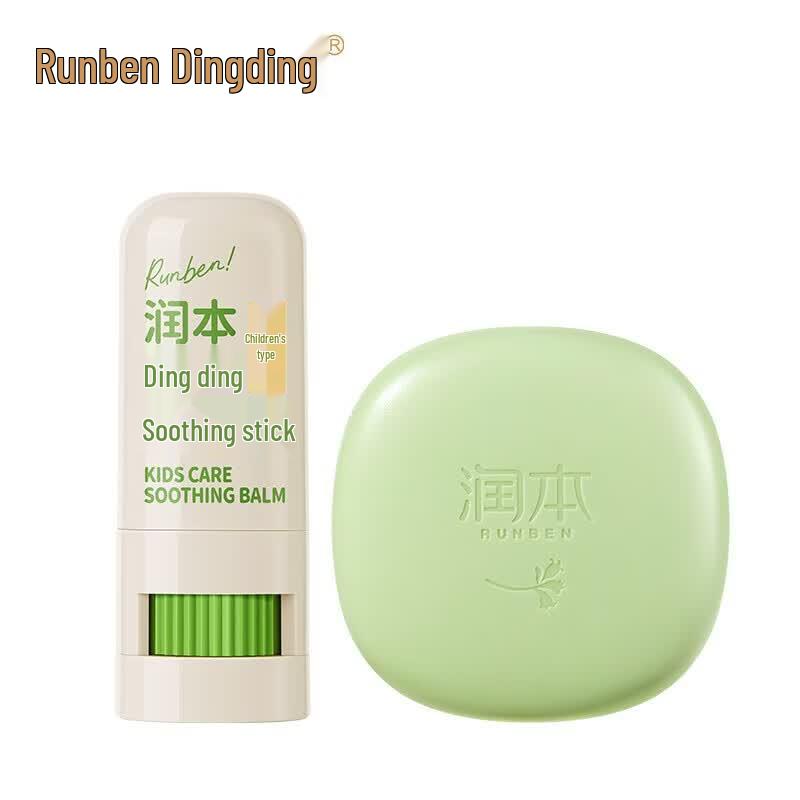 RUNBEN Kids Mosquito Relief Stick & Cream Duo