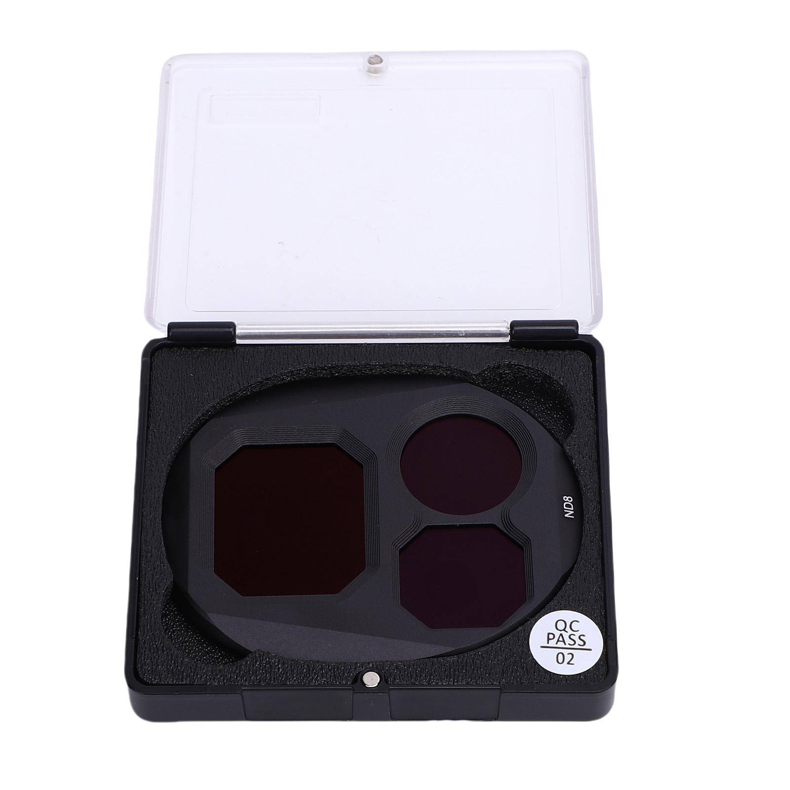 

Drone ND Filter Fit for Mavic 4 Pro Avoid Overexposure Aluminum Frame Quick Release ND Lens Set ND8 ND8