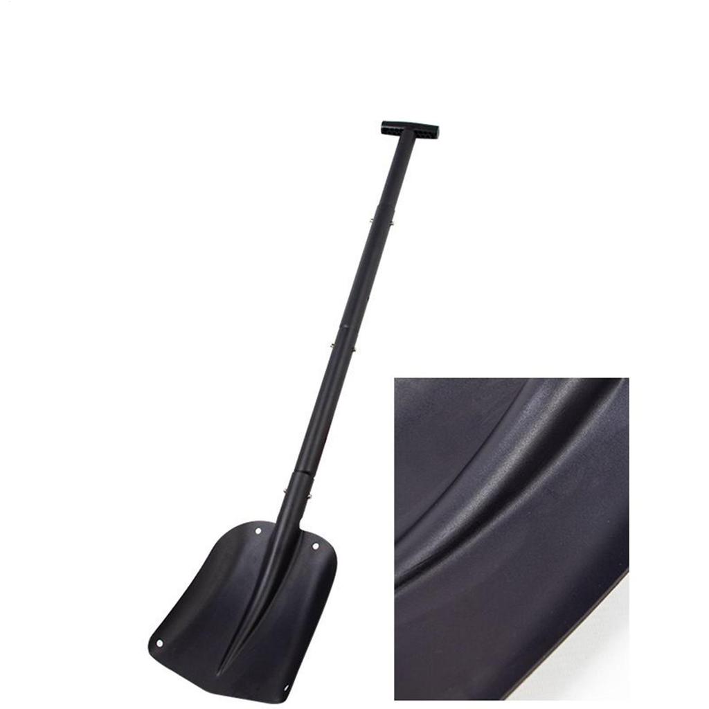 Snow Shovel For Driveway Telescopic Soil Excavation Scoop Portable Mud Removal Scoop For Groundskeeper Steps Vehicle Patio