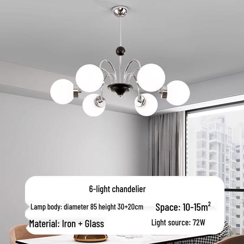 

Скандинавская люстра в стиле ваби-саби середины века для освещения гостиной и спальни Eye-friendly Three-Color Light