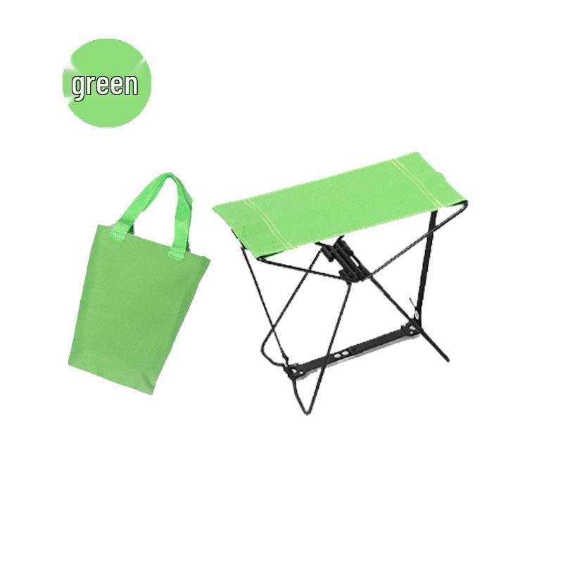 Portable Outdoor Folding Camping Stool with Oxford Cloth - Ideal for Fishing, Picnics, Leisure, and Sketching.