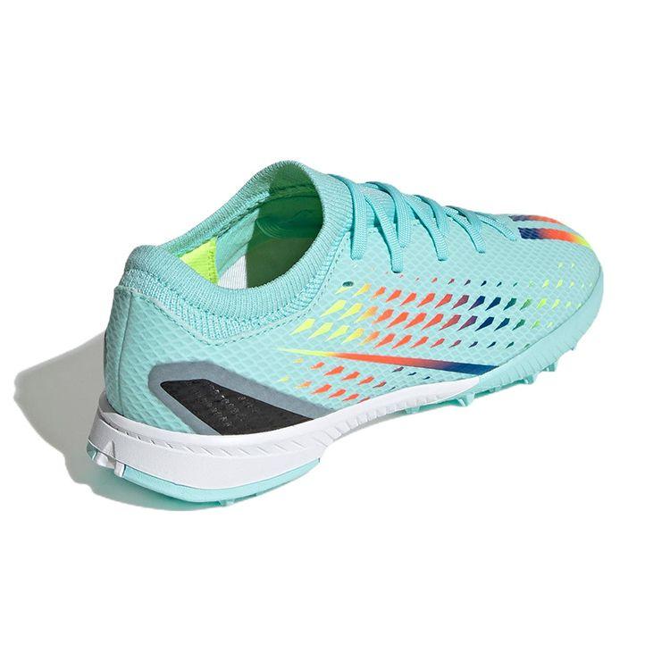 Adidas X Speedportal Round Toe Lace-Up Low-Top Kids Soccer Shoes Kids Soccer Shoes Blue GW8490