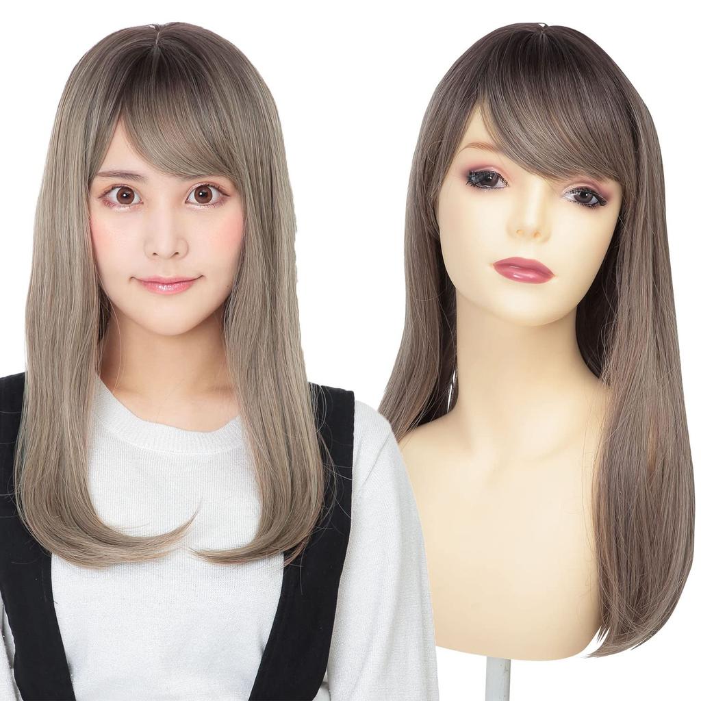 Party City Halloween WIGGY RICH Peruka Prosta Długa Mleczna Herbata Popiół Kostium Fancy Dress Jeden Rozmiar Pasuje Do Większości [Przezroczysty Kamień] Damska