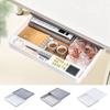Invisible Under Desk Drawer Plastic Pencil Tray Durable Stationery Organizer  Bedroom
