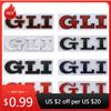 For VW VOLKSWAGEN 2026 New 3D Metal Logo GLI Emblem Letters Badge Car Rear Trunk Sticker for Volkswagen VW Golf Bora Jetta MK4 M