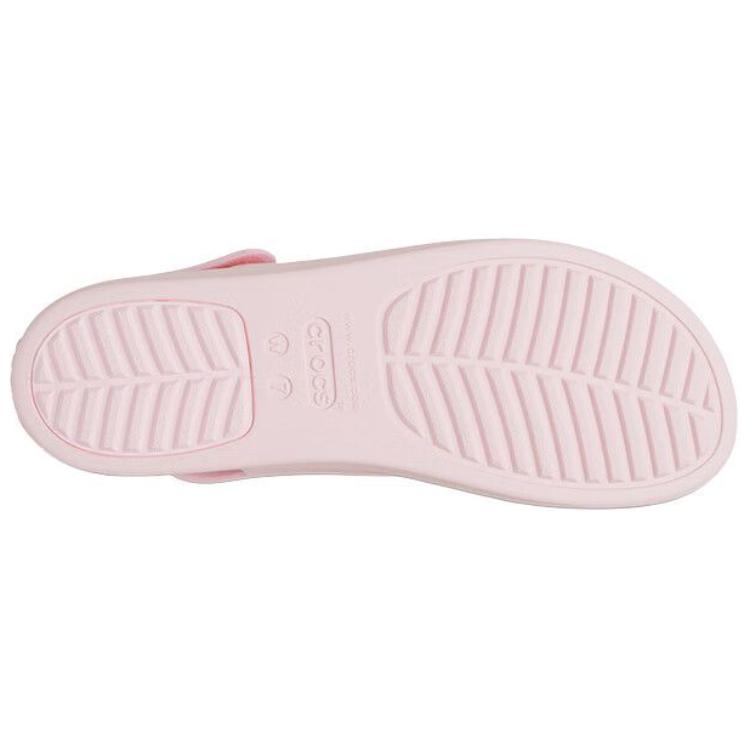 Crocs Brooklyn EVA Lightweight Open-Toe Beach Sandals Women Sandals Pink 210676-6ZW