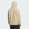adidas Originals casual hooded jacket, unisex, light khaki
