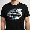 Antique Black Pickup Truck Owner Gift Graphic Unisex T-shirt