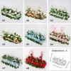 50/100CM Artificial Flower Rose Row Wedding Table Centre Decoration Backdrop Arch Party Flower Arrangement