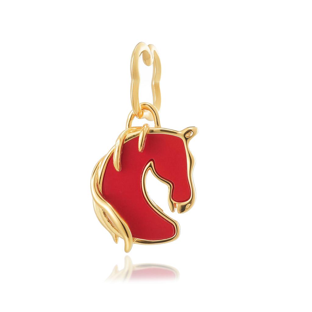 NEW Gold Plated Charm Beads & Pendants Set for European Bracelets Women Fashion Zircon Starfish Axolotl Cross Charms DIY Jewelry