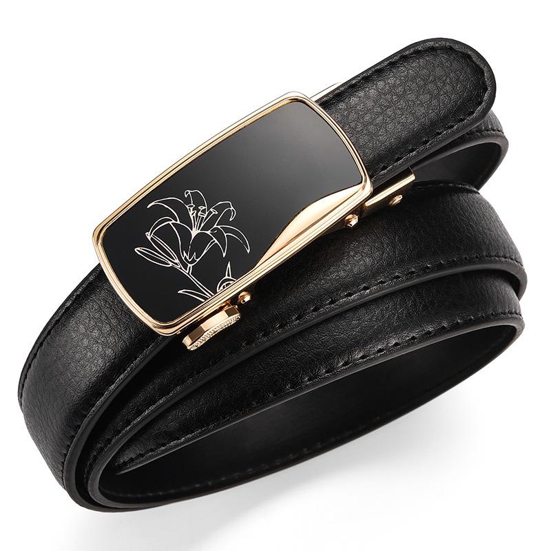 

Женский повседневный деловой ремень в корейском стиле с автоматической пряжкой в виде сердца 120 cm