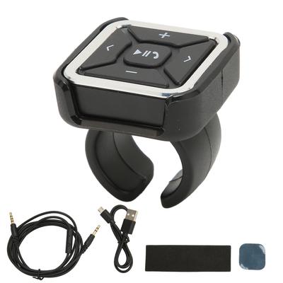Bluetooth Media Button Wireless Sound Adapter Switch Steering Wheel Remote Controller Receiver for