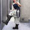 Women's Anti-slip Shoes - Vintage Thick-soled Boots - Long Boots