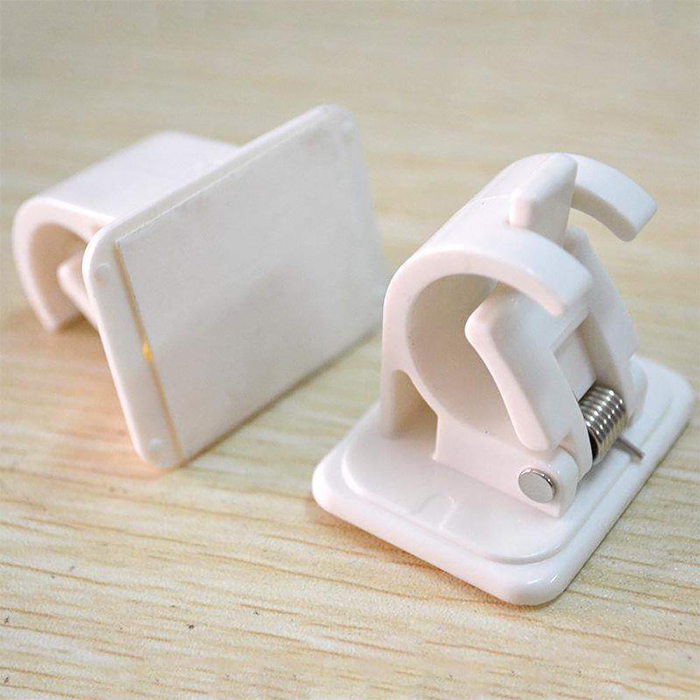 Self Adhesive Curtain Rod Bracket Towel Rack Holder