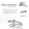ChicSilver Sterling Silber 925 Zehenring für Damen, Niedlich, Einheitsgröße, Tropfenmuster, Midi-Ring, Hawaiianischer Schmuck