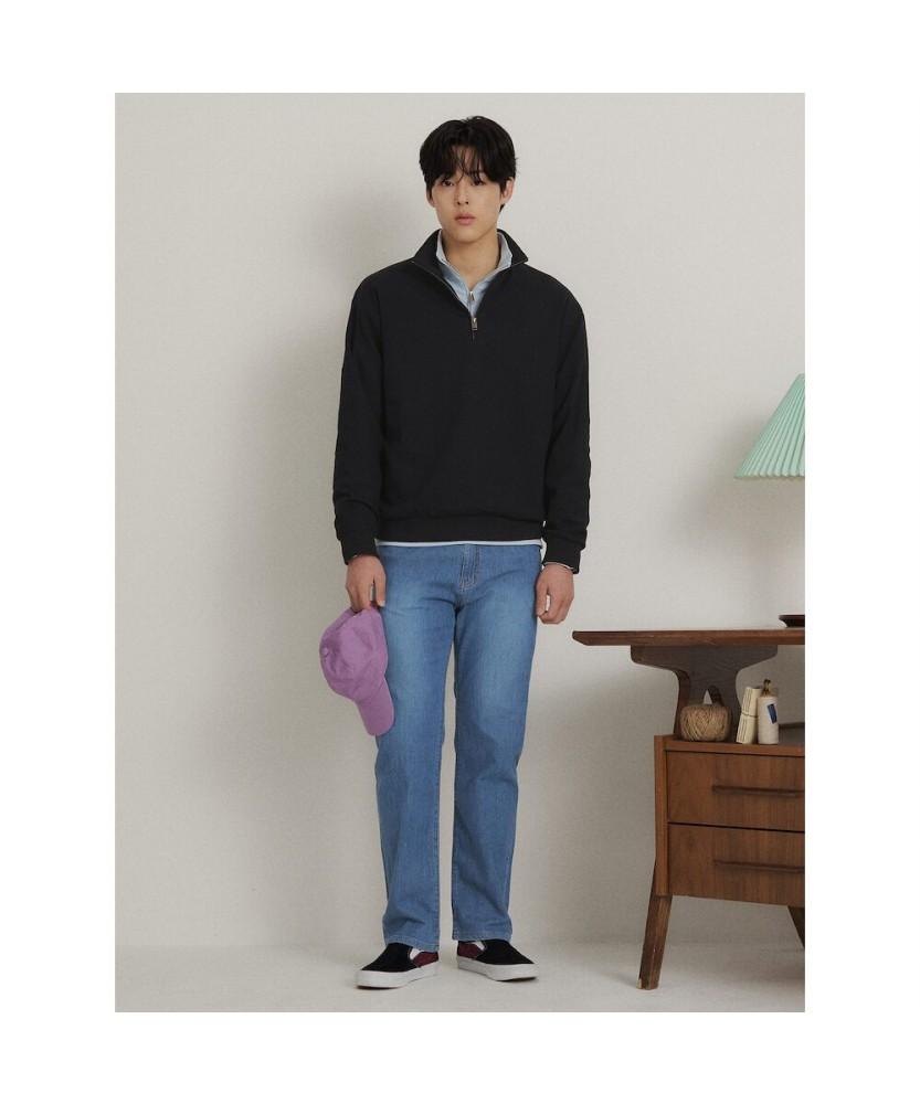Binpolmen Summer Standard Fit Denim Pants Sky Blue