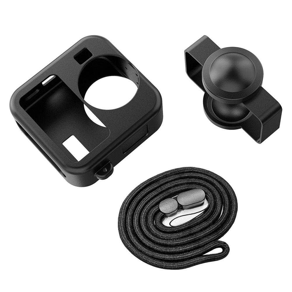 Силиконовый Чехол-Комплект для GoPro MAX 2 Водонепроницаемый 360 + Традиционные Аксессуары для Экшн-Камеры Защитная Крышка для GoPro MAX 2