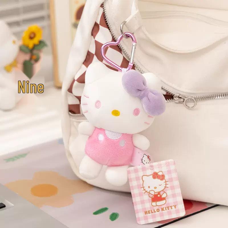 Hello Kitty Plush Doll Keychain Charm Gift