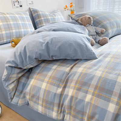 Cotton Four-Piece Set, Home Textile Maternal And Infant Grade Printing Pure Cotton 3Pcs Set, Single Product, High-Grade Quilt Cover, Bed Sheet
