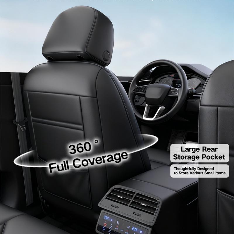 Toyota Camry Genuine Leather Seat Covers - Full Coverage, All-Season Mats & Cushions