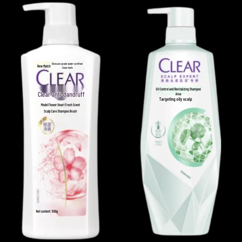 CLEAR Anti-Dandruff Sakura Refreshing & Oil Control Shampoo Set