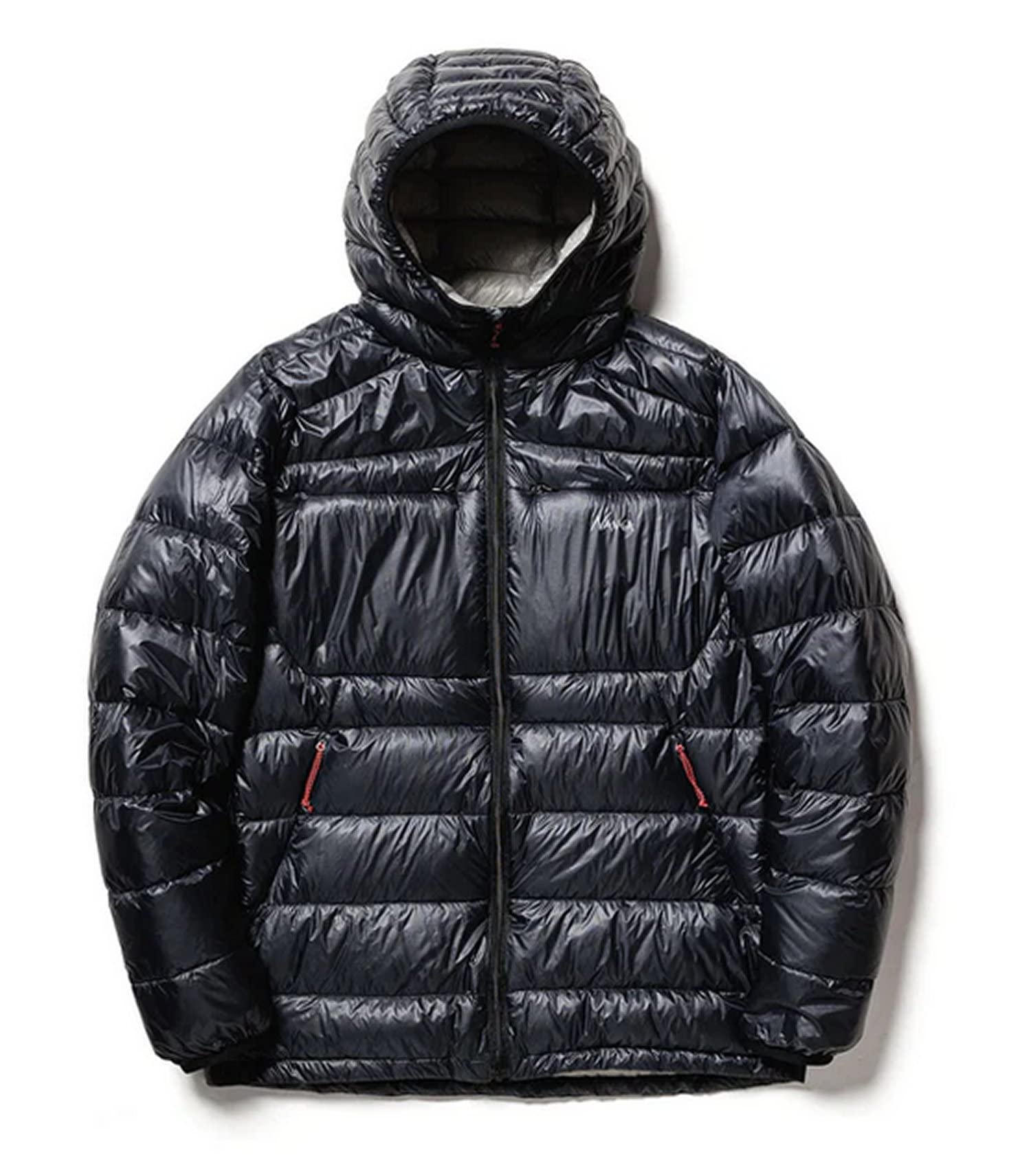 

NANGA MINIMARYTHM DOWN ZIP HOODIE L BLK L.GRY