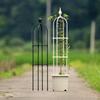 Plant Obelisk Trellis Climbing Plants Garden Tower Trellis Outdoor Rose Bush Support Rustproof Metal Trellis for Potted Plant Clematis Vine Jasmine