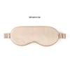 Butterfly Embroidered Silk Eye Mask - 19 Momme Double-Sided Mulberry Silk with Shade and Embroidered Logo