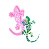 Animal Resin Keychain Molds Gecko Shape Pendant Moulds Jewelry Pendant Molds Silicone Texture for Hand-Making Jewelry